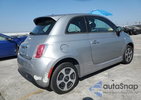 2016 Fiat 500 Electric from USA, damaged, VIN 3C3CFFGE4GT180360